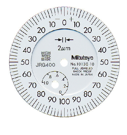 小形ダイヤルゲージ 外径ø40 mmタイプ S (目量0.002 mm・測定範囲1 mm